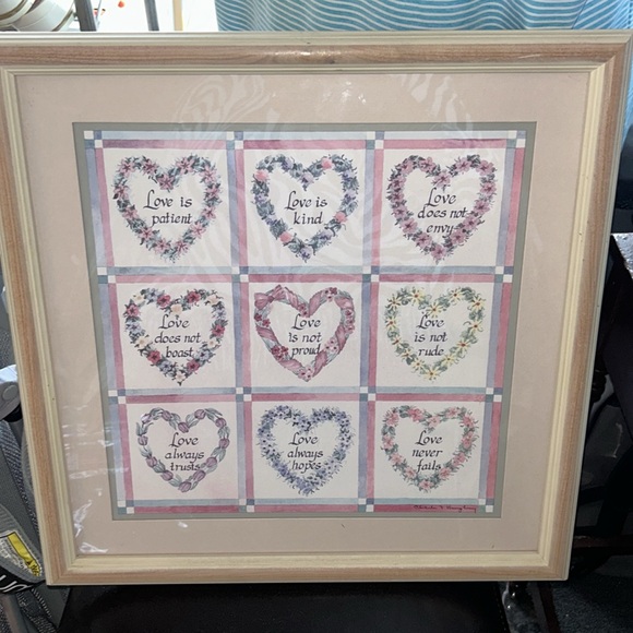 Home interiors love pictures from 1 Corinthians 13 - Picture 2 of 3